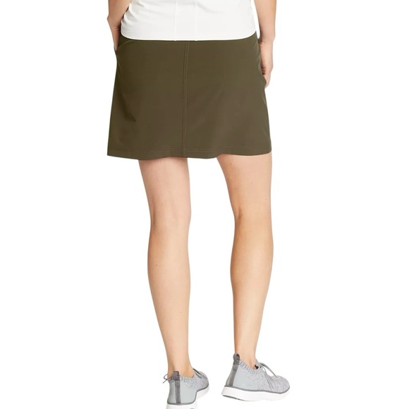 Eddie Bauer EscapeLite Pull On Skirt, Drab Olive - Size 2X - Picture 5 of 13